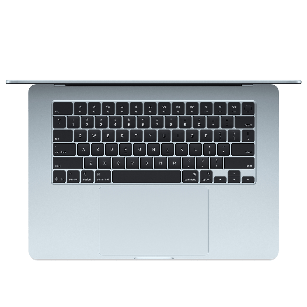 Apple 15-inch MacBook Air M5 chip, 16GB RAM, 4TB Flash, 10-Core GPU, Sky Blue - Grade A