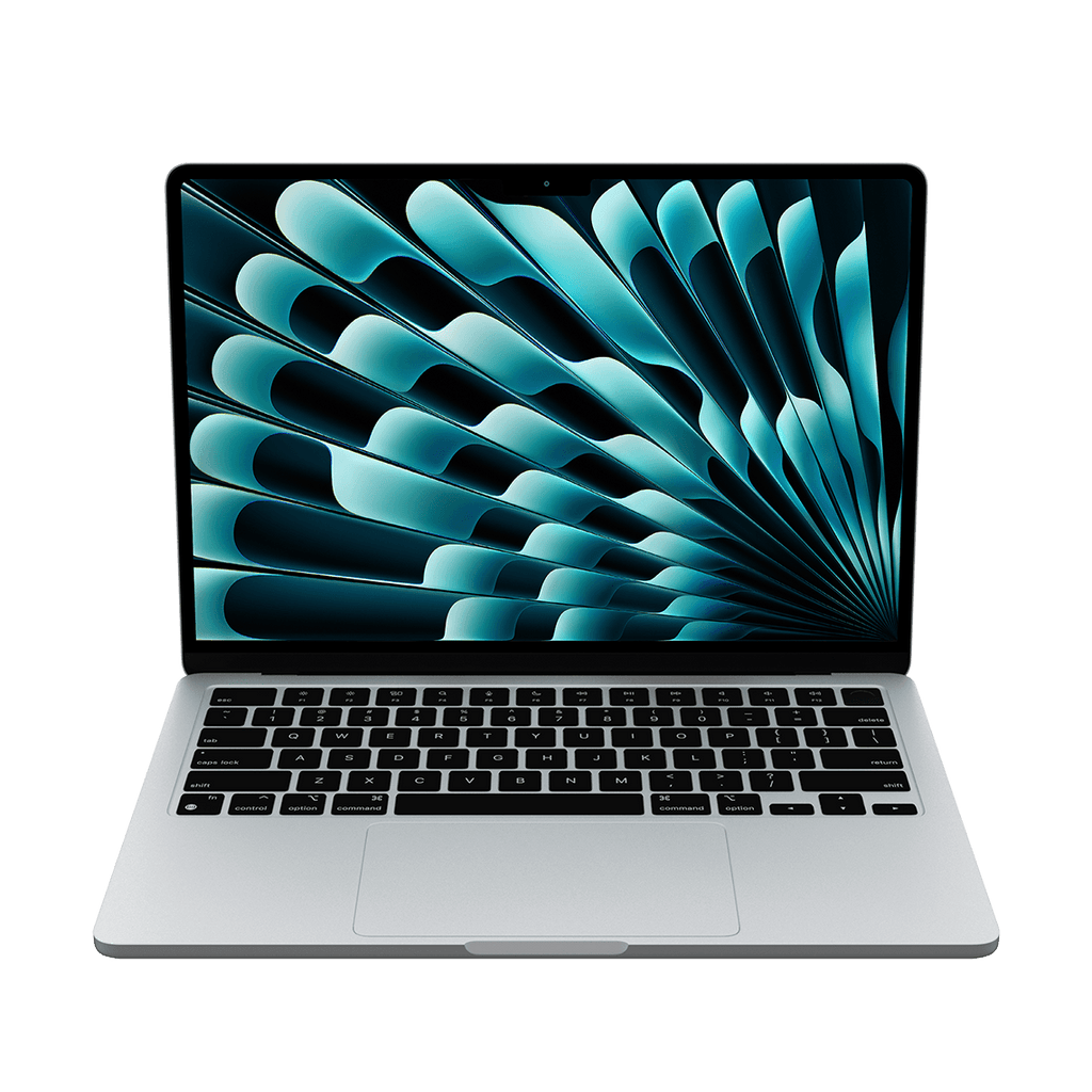 Apple 13-inch MacBook Air M3 chip, 16GB RAM, 512GB Flash, 10-Core GPU, Silver - Grade B