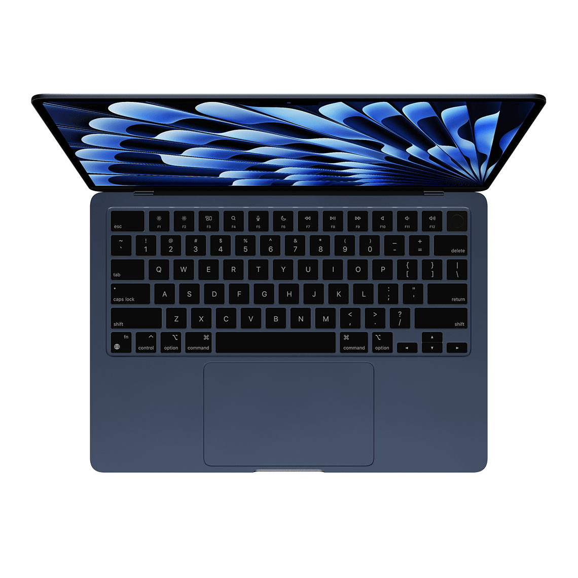 Apple 13-inch MacBook Air M3 chip, 16GB RAM, 256GB Flash, 8-Core GPU, Midnight - Grade A