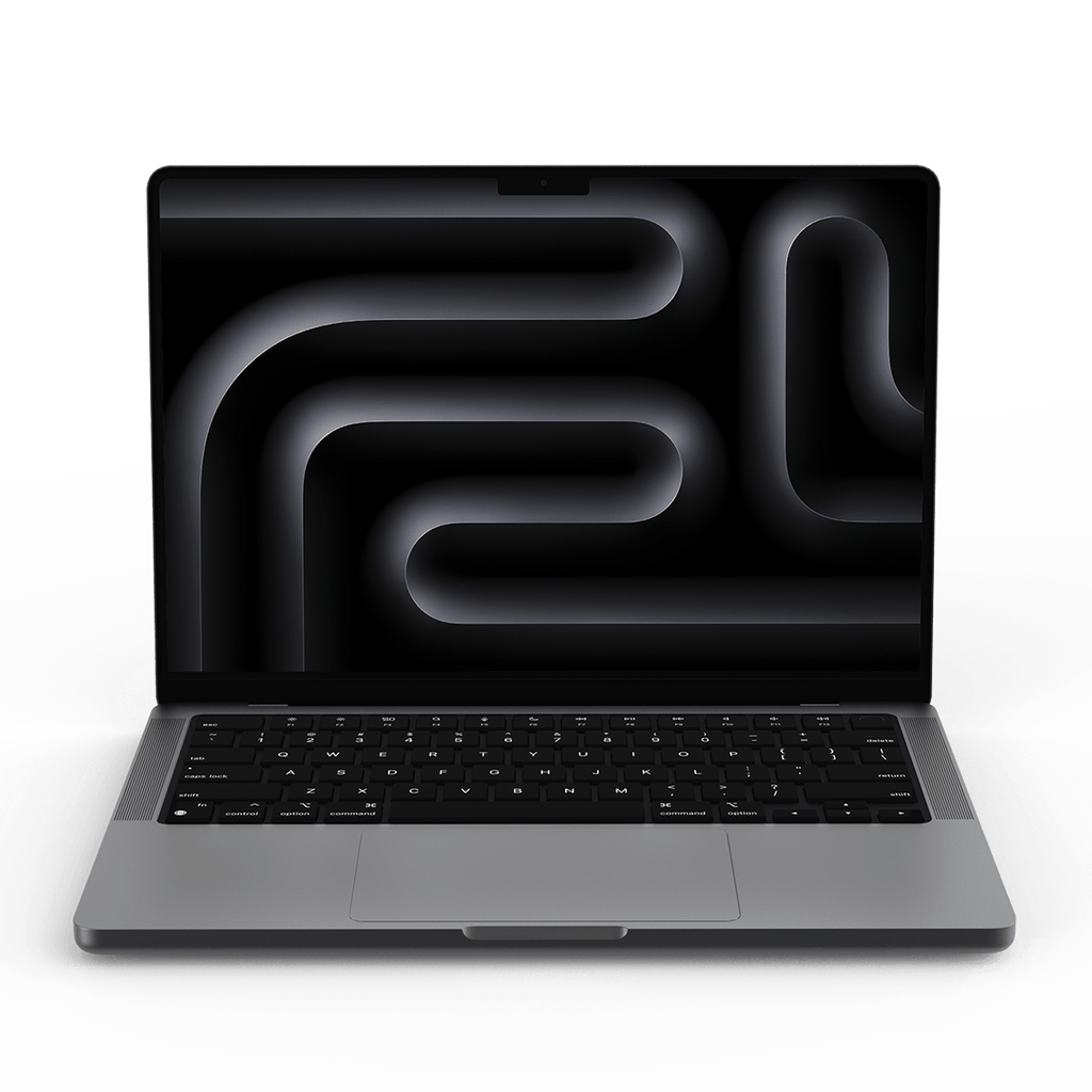 Apple 14-inch MacBook Pro M3 Pro 11-Core, 18GB RAM, 512GB Flash, 14-Core GPU, Space Black - Grade B