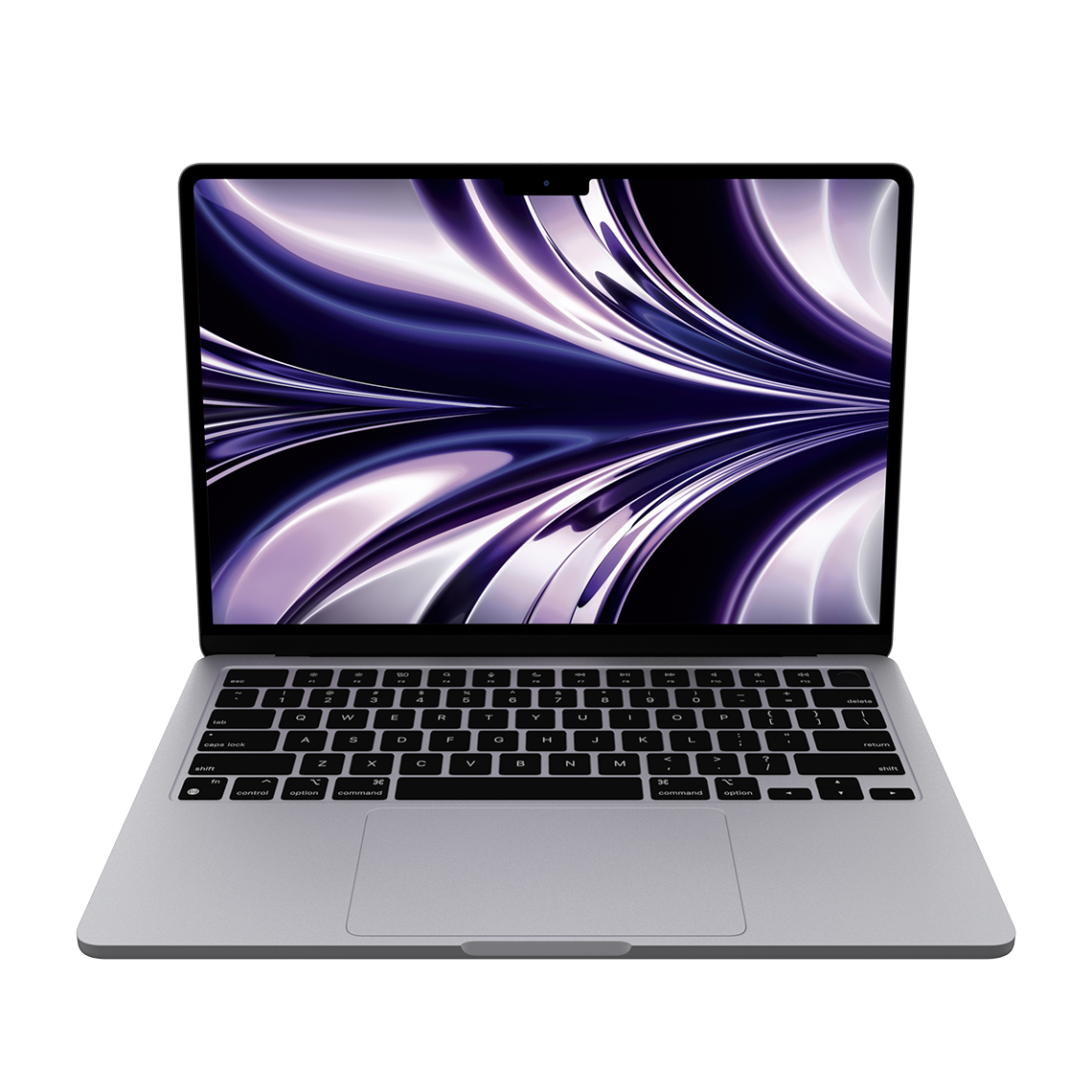 Apple 13-inch MacBook Air M2 chip, 8GB RAM, 256GB Flash, 8-Core GPU, Space Gray - Open Box