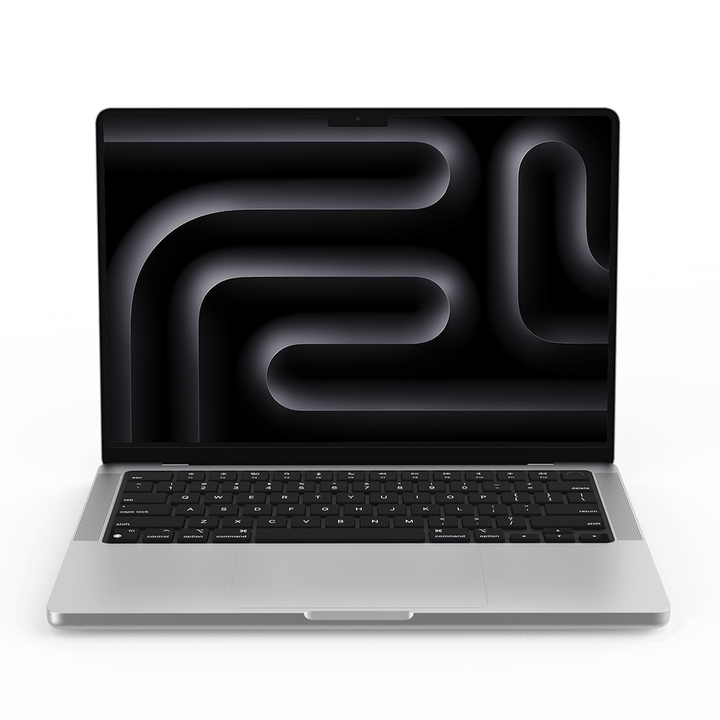 Apple 14-inch MacBook Pro M3 Pro 11-Core, 18GB RAM, 512GB Flash, 14-Core GPU, Silver - Grade A