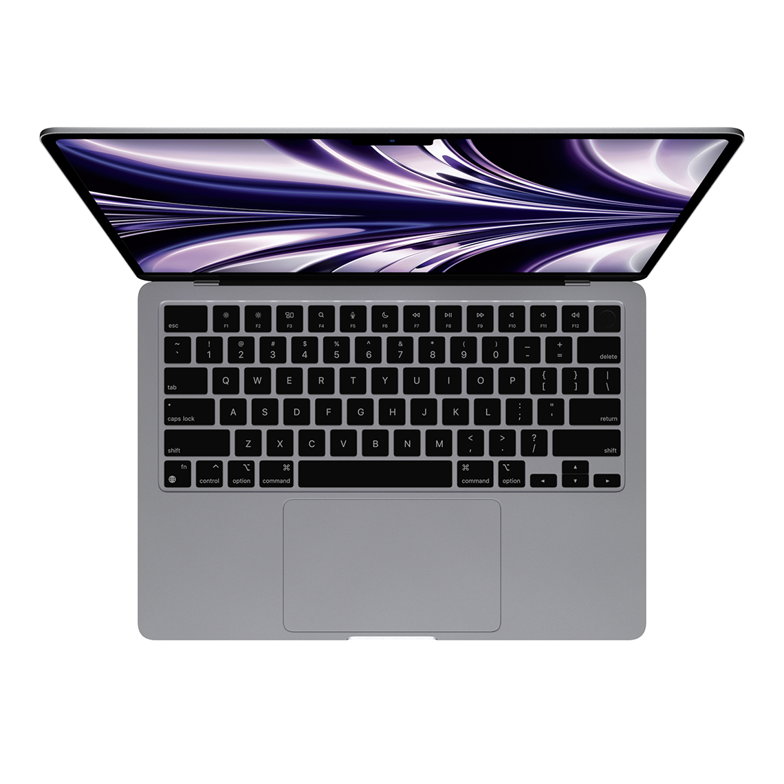 Apple 13-inch MacBook Air M2 chip, 8GB RAM, 256GB Flash, 8-Core GPU, Space Gray - Open Box