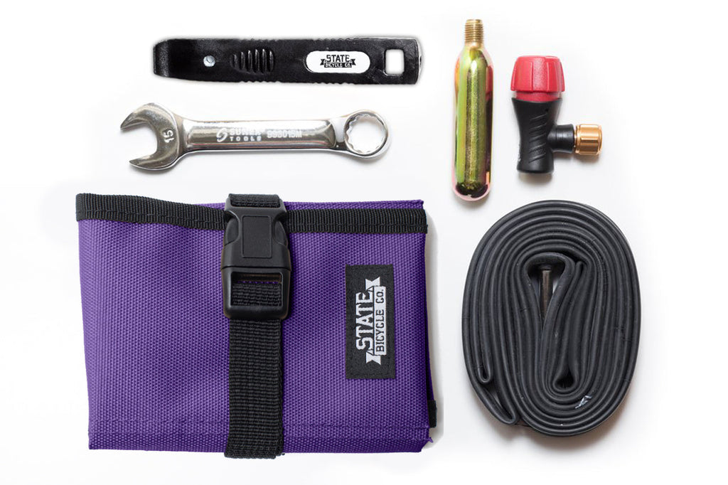 State Bicycle Co. - Bike Roll / Pouch + Flat Tire Tool Set Bundle