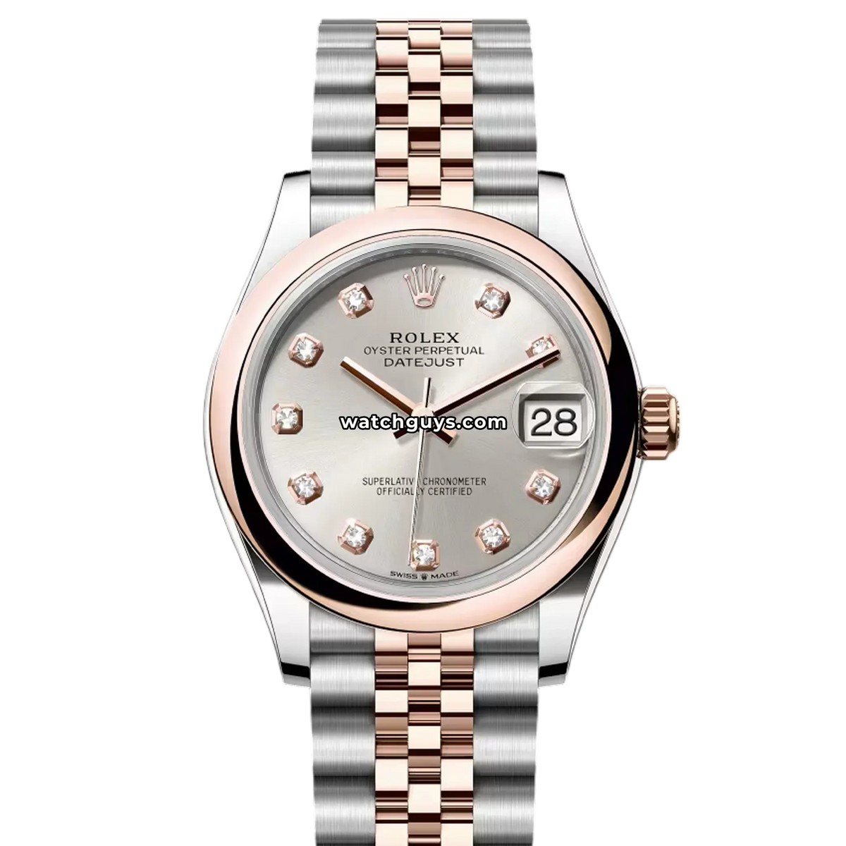 Rolex Datejust 278241 Silver Diamond Jubilee