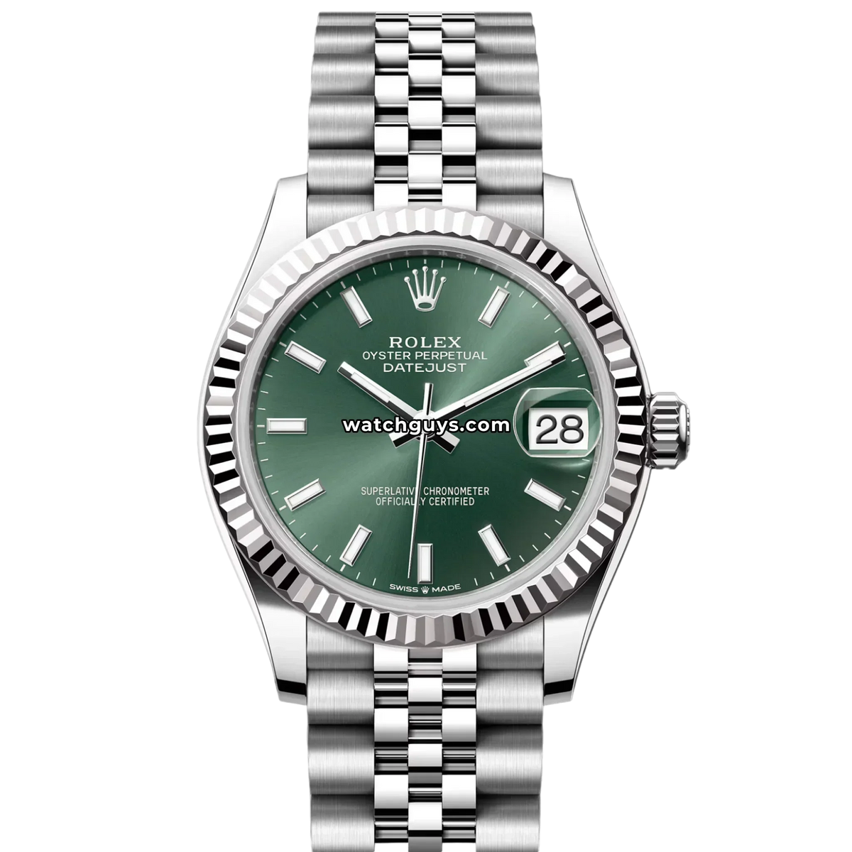 Rolex Datejust 278274 Mint Green Jubilee