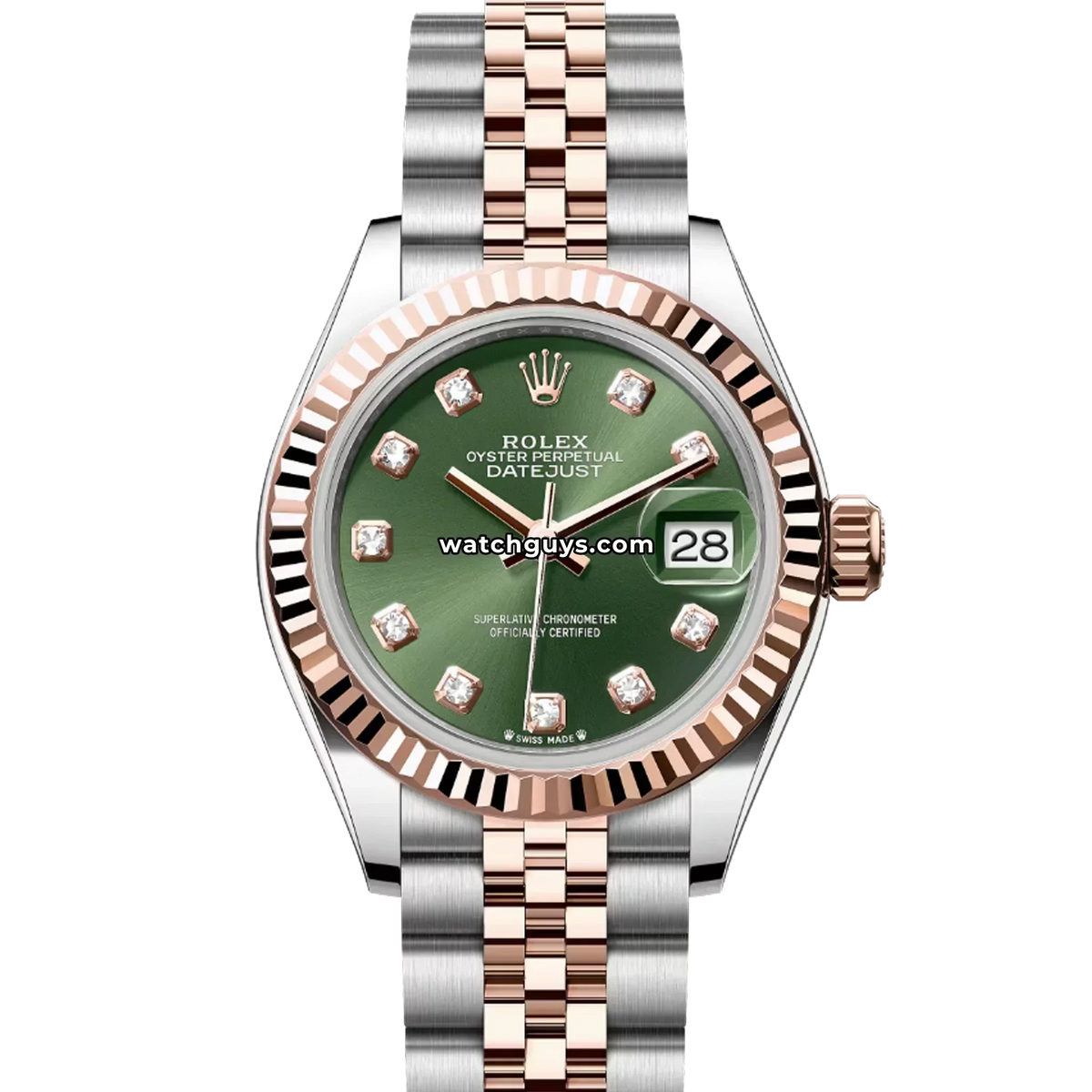 Rolex Datejust 279171 Green Diamond Jubilee