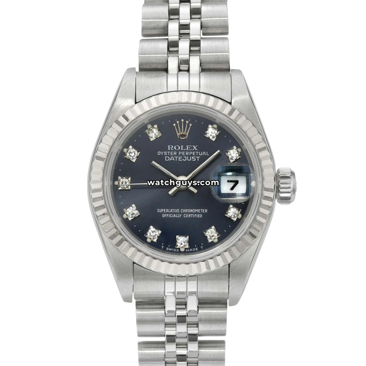 Rolex Datejust 69174 Blue Diamond