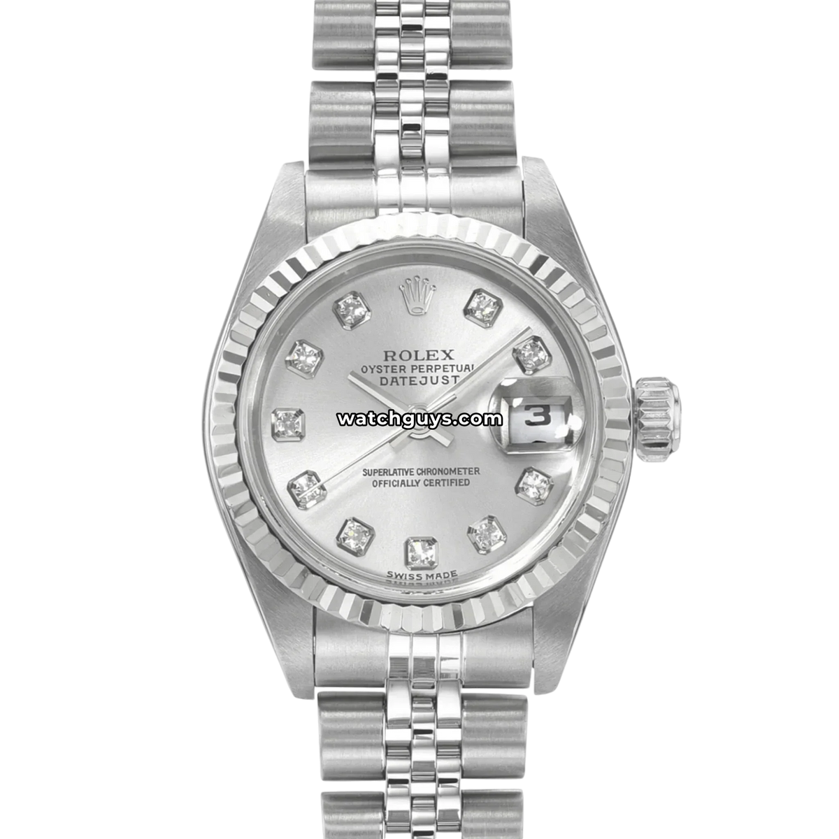 Rolex Datejust 79174 Silver Diamond