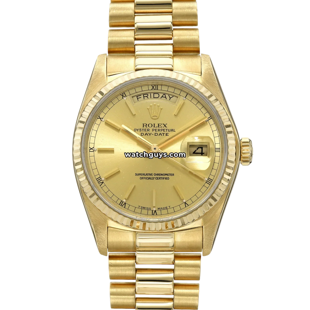 Rolex Day-Date 18038 Champagne