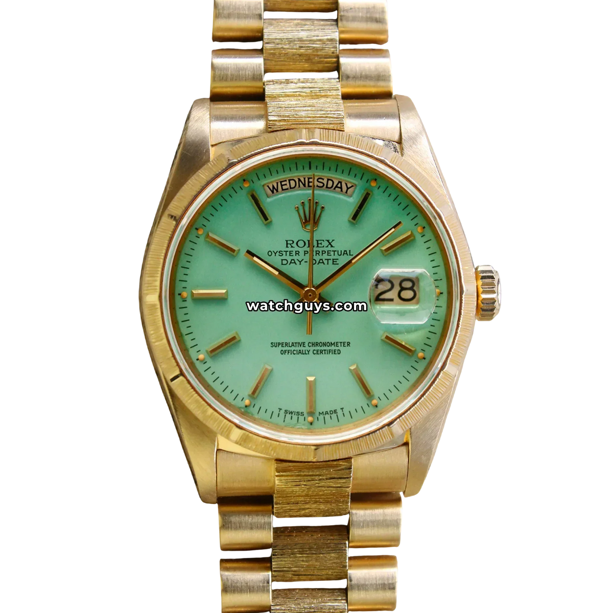 Rolex Day-Date 18078 Seafoam Stella