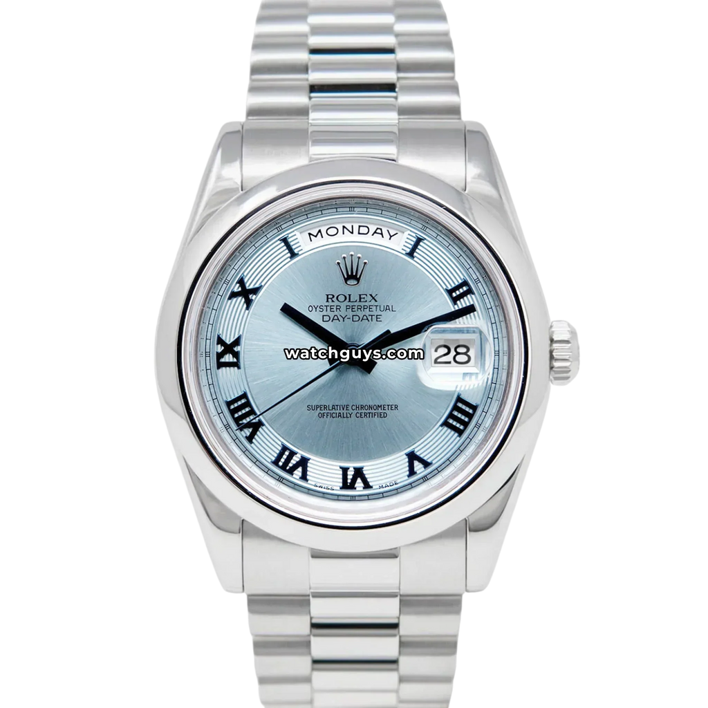 Rolex Day-Date 218206 Ice Blue