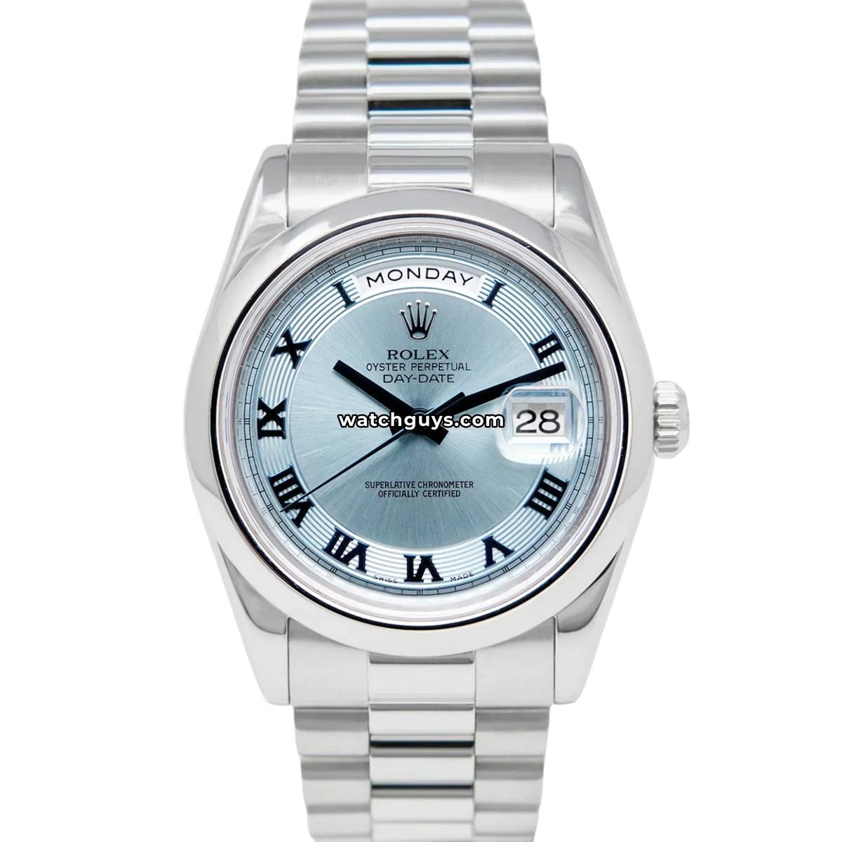 Rolex Day-Date 218206 Ice Blue