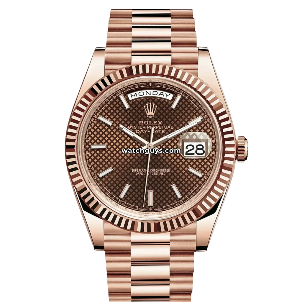 Rolex Day-Date 228235 Chocolate Motif