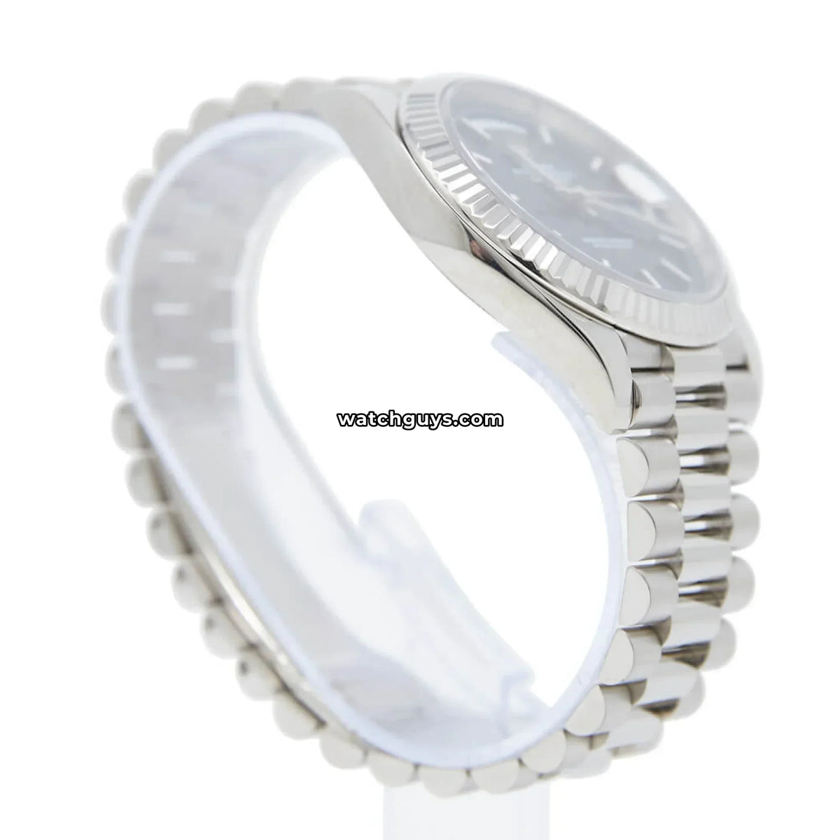 Rolex Day-Date 228239 Black 18k White Gold