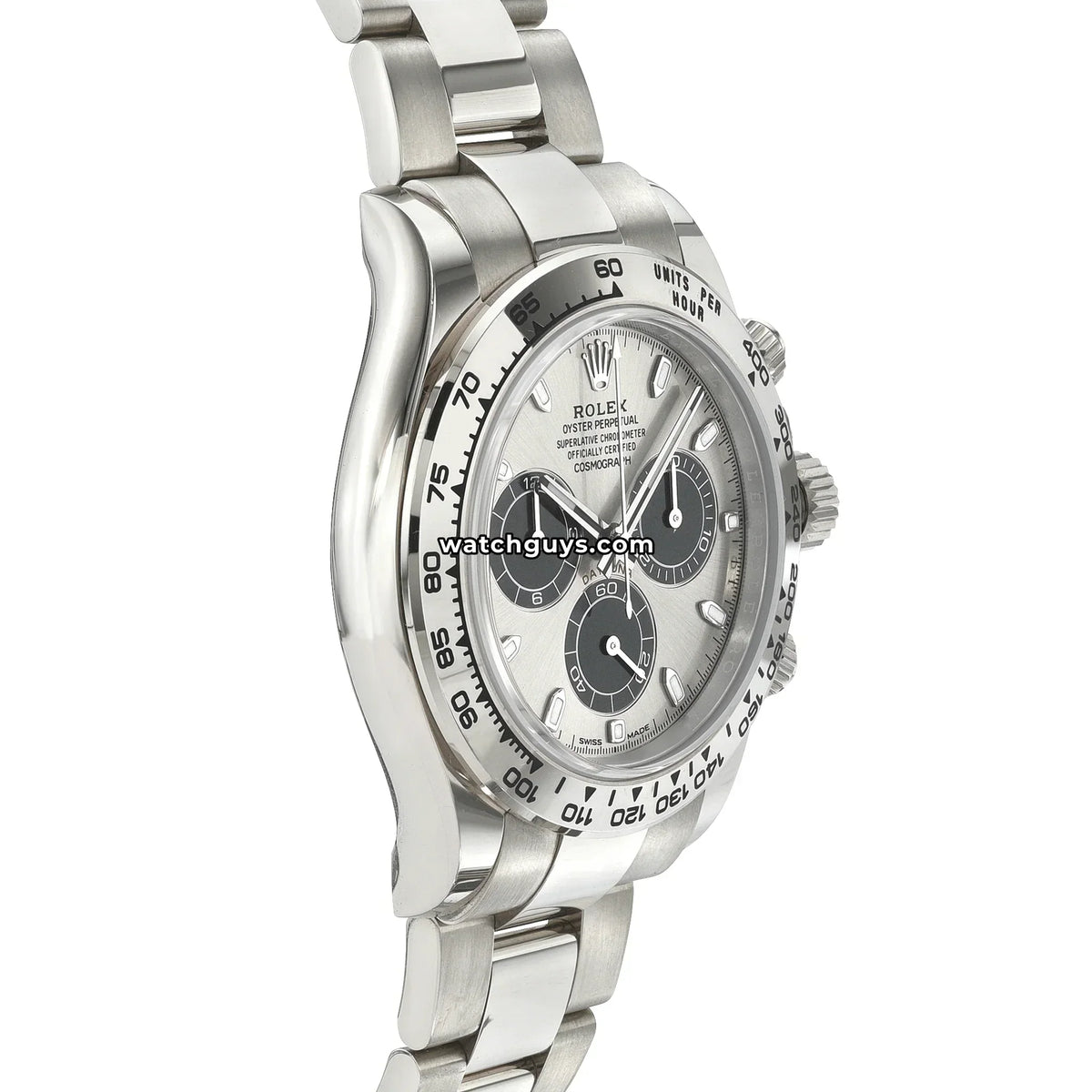 Rolex Daytona 116509 Steel Dial 18K White Gold