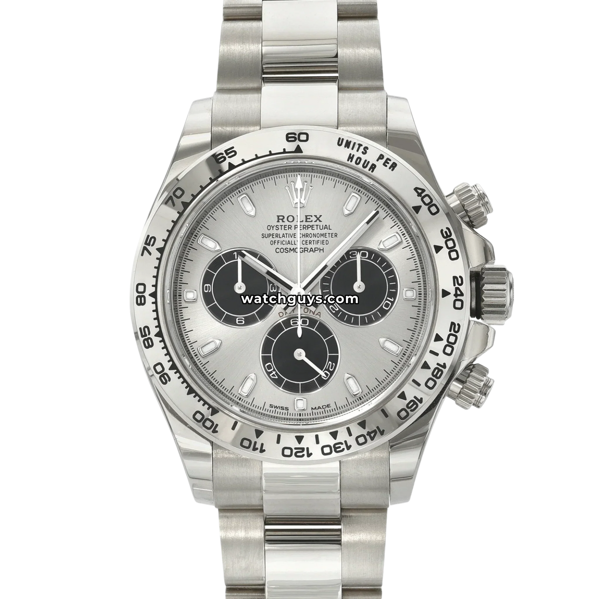 Rolex Daytona 116509 Steel Dial 18K White Gold
