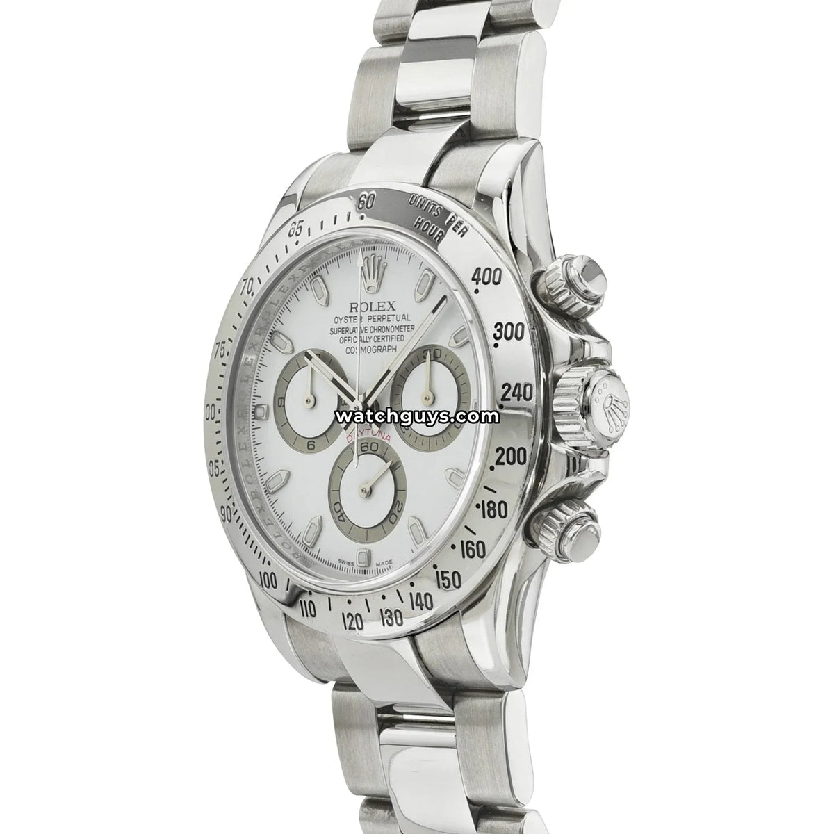Rolex Daytona 116520 White