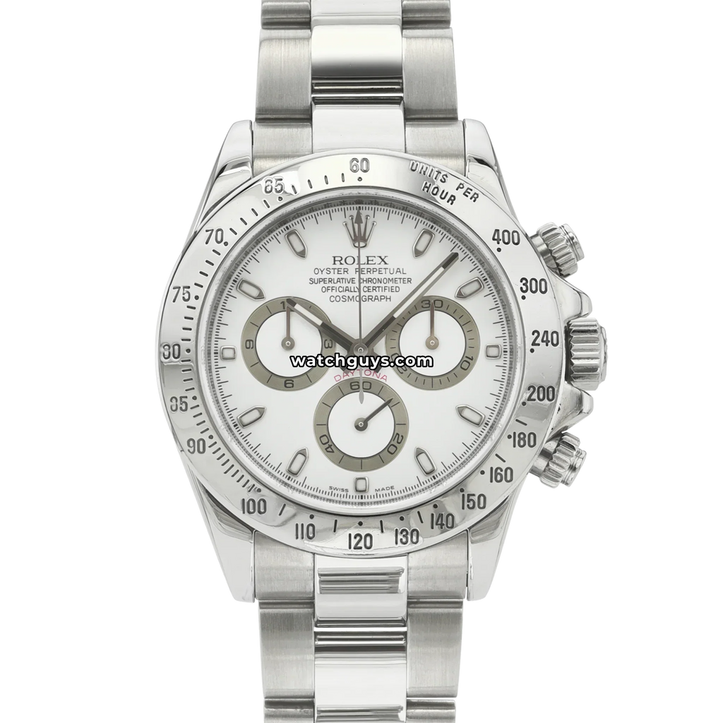 Rolex Daytona 116520 White