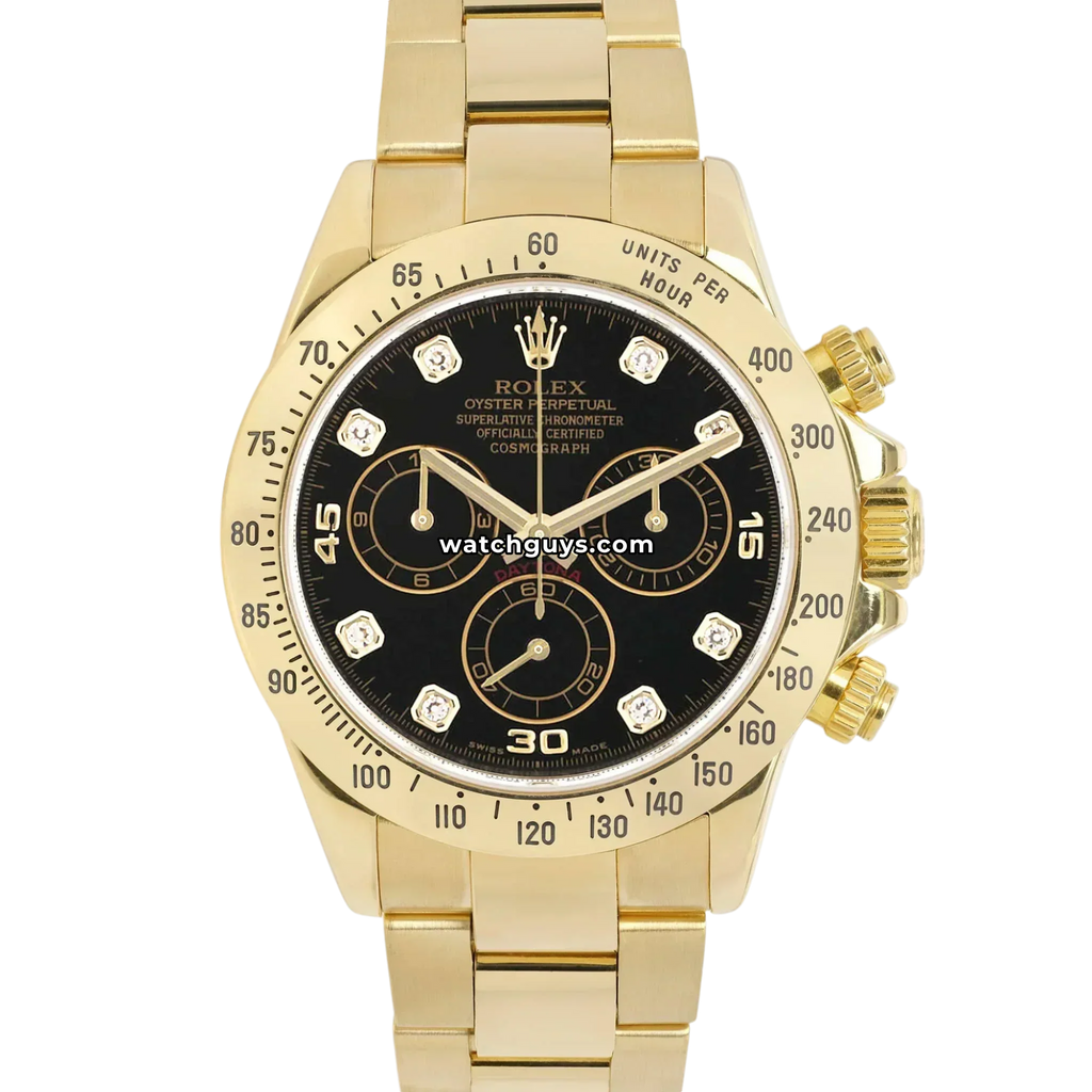 Rolex Daytona 116528 Black Diamond
