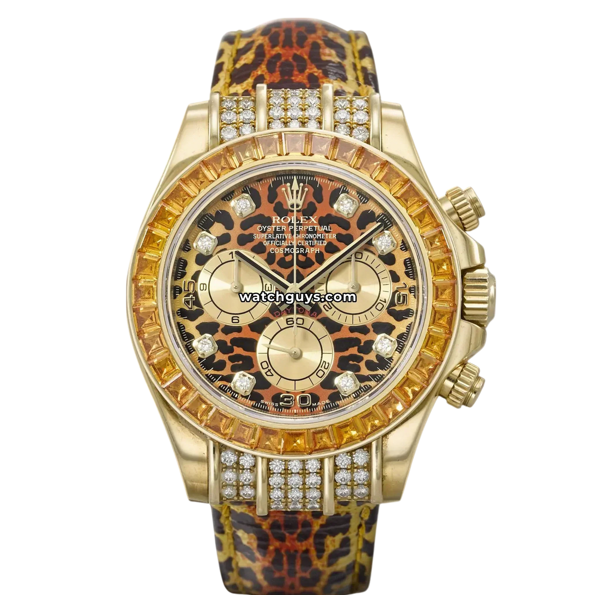 Rolex Daytona 116598SACO Leopard