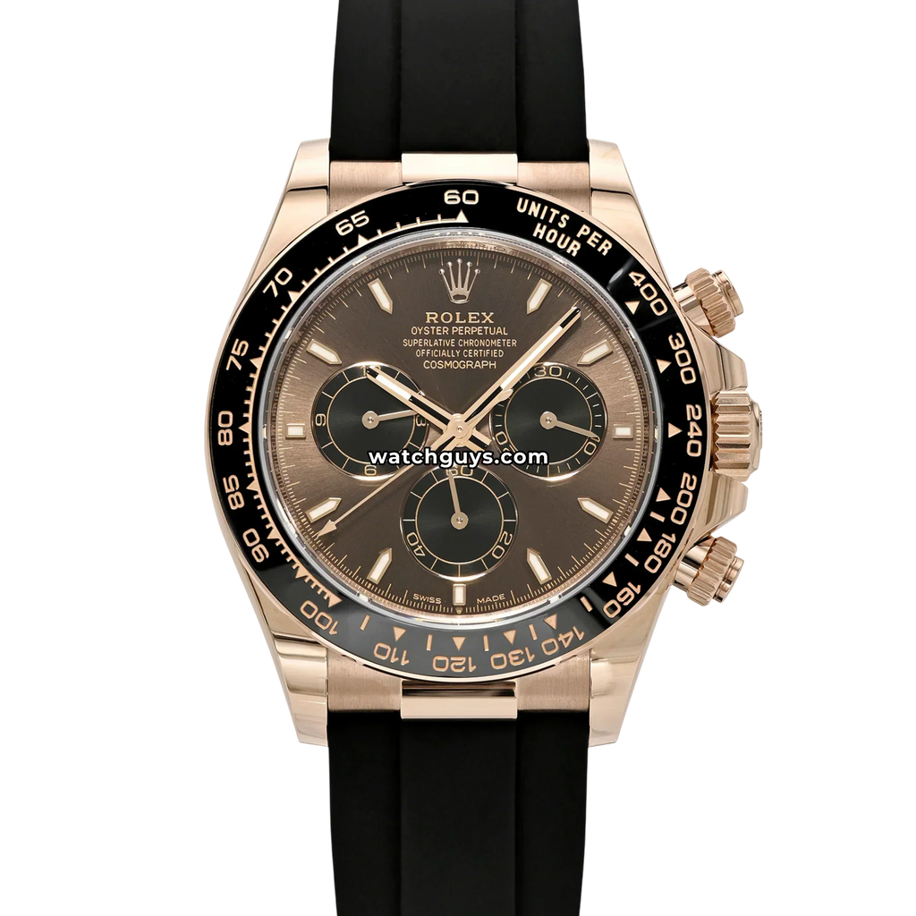 Rolex Daytona 126515LN Chocolate Index Oysterflex