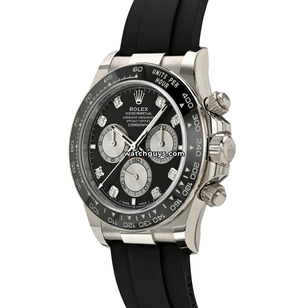 Rolex Daytona 126519LN Black Diamond Oysterflex