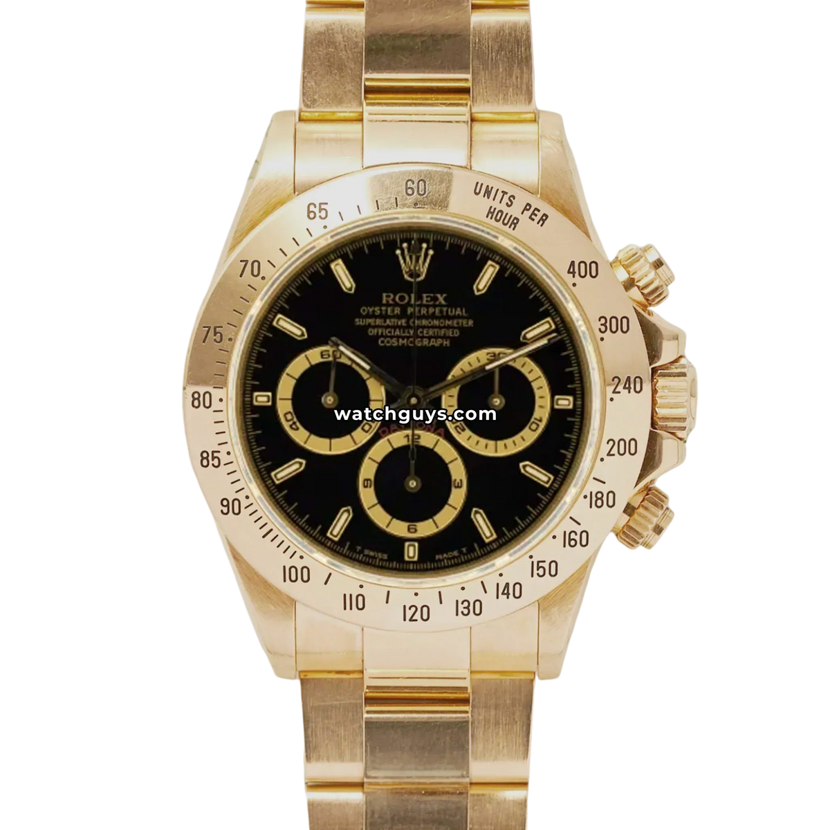 Rolex Daytona Zenith 16528 Black