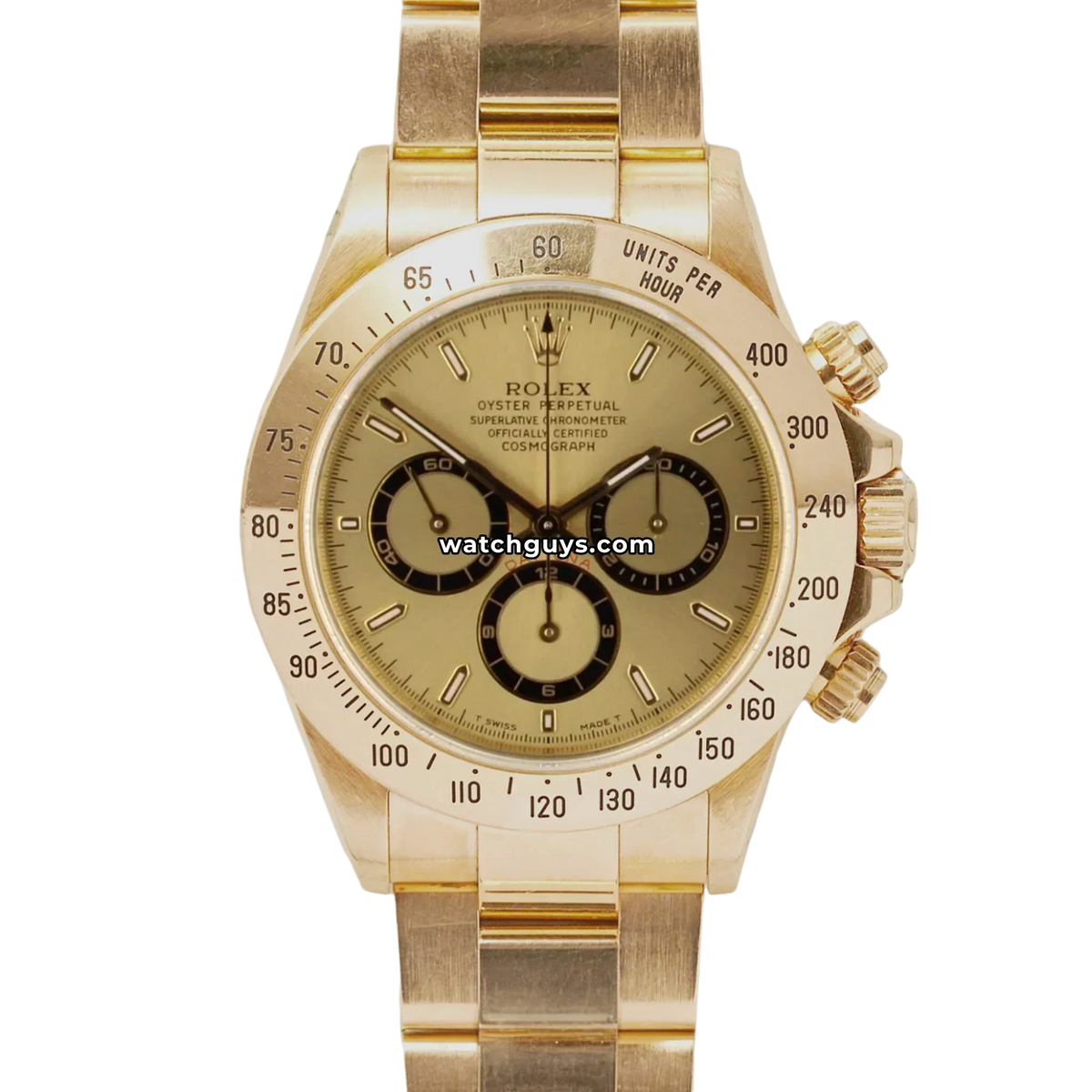 Rolex Daytona Zenith 16528 Champagne