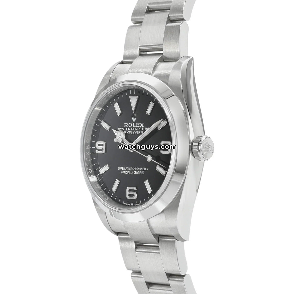 Rolex Explorer 124270 Black Oyster