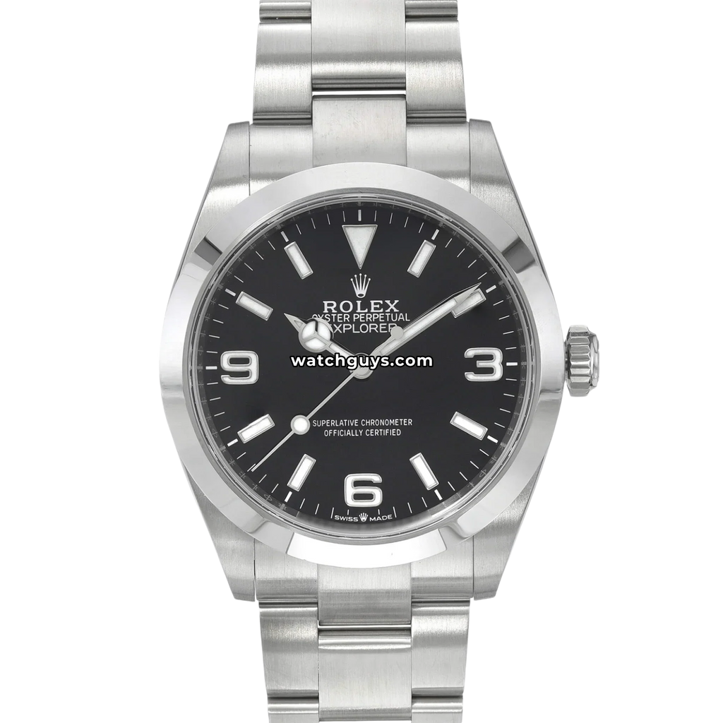 Rolex Explorer 224270 Black 40mm Oyster