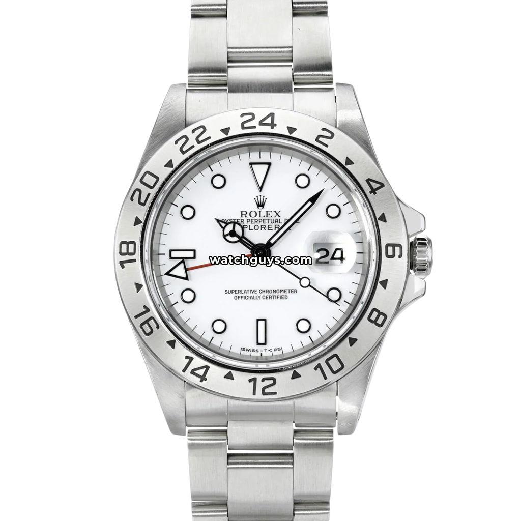 Rolex Explorer II 16570 Polar White