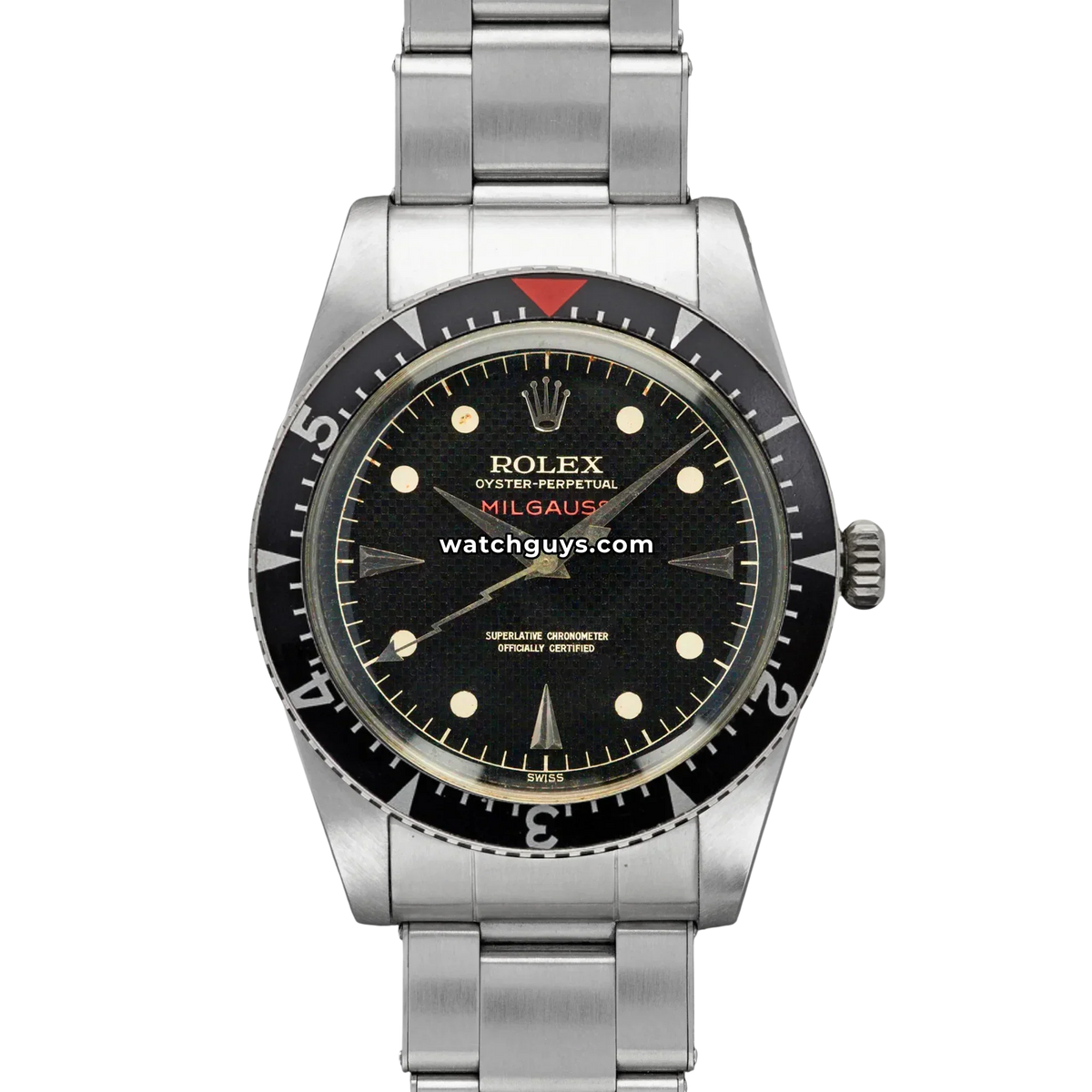 Rolex Milgauss 6541 Honeycomb Dial