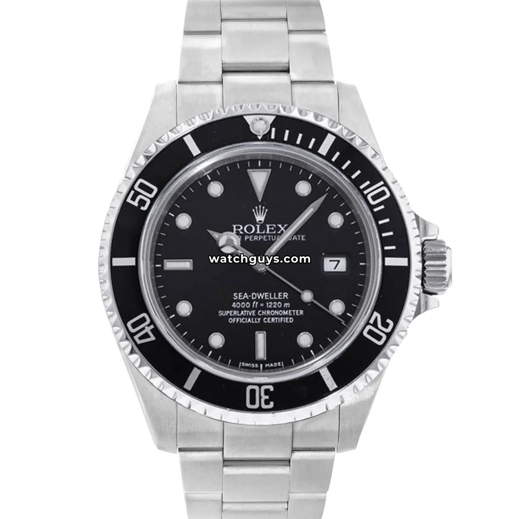 Rolex Sea Dweller 16600 Black Dial