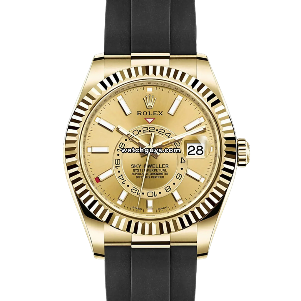 Rolex Sky-Dweller 326238 Champagne Oysterflex