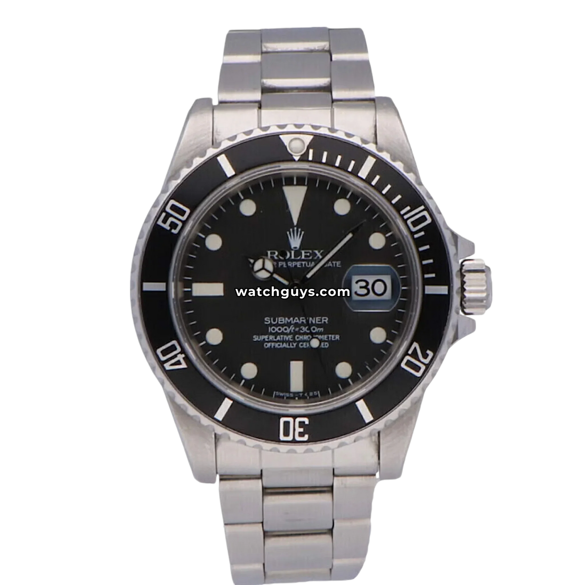 Rolex Submariner Date 16800 Black Dial
